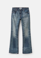 Jean Flare Taille Mi-Haute
