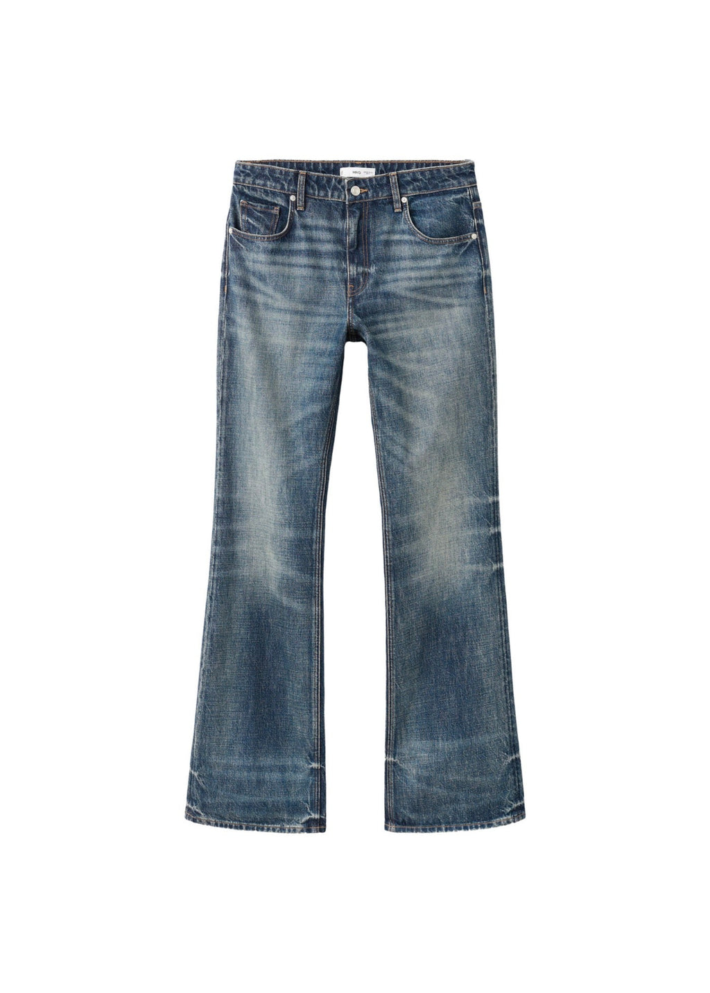 Jean Flare Taille Mi-Haute