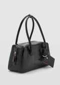 Sac Porté Épaule En Cuir Breloques