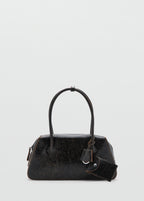 Sac Porté Épaule En Cuir Breloques