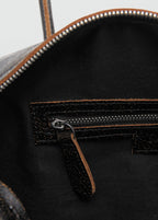 Sac Porté Épaule En Cuir Breloques