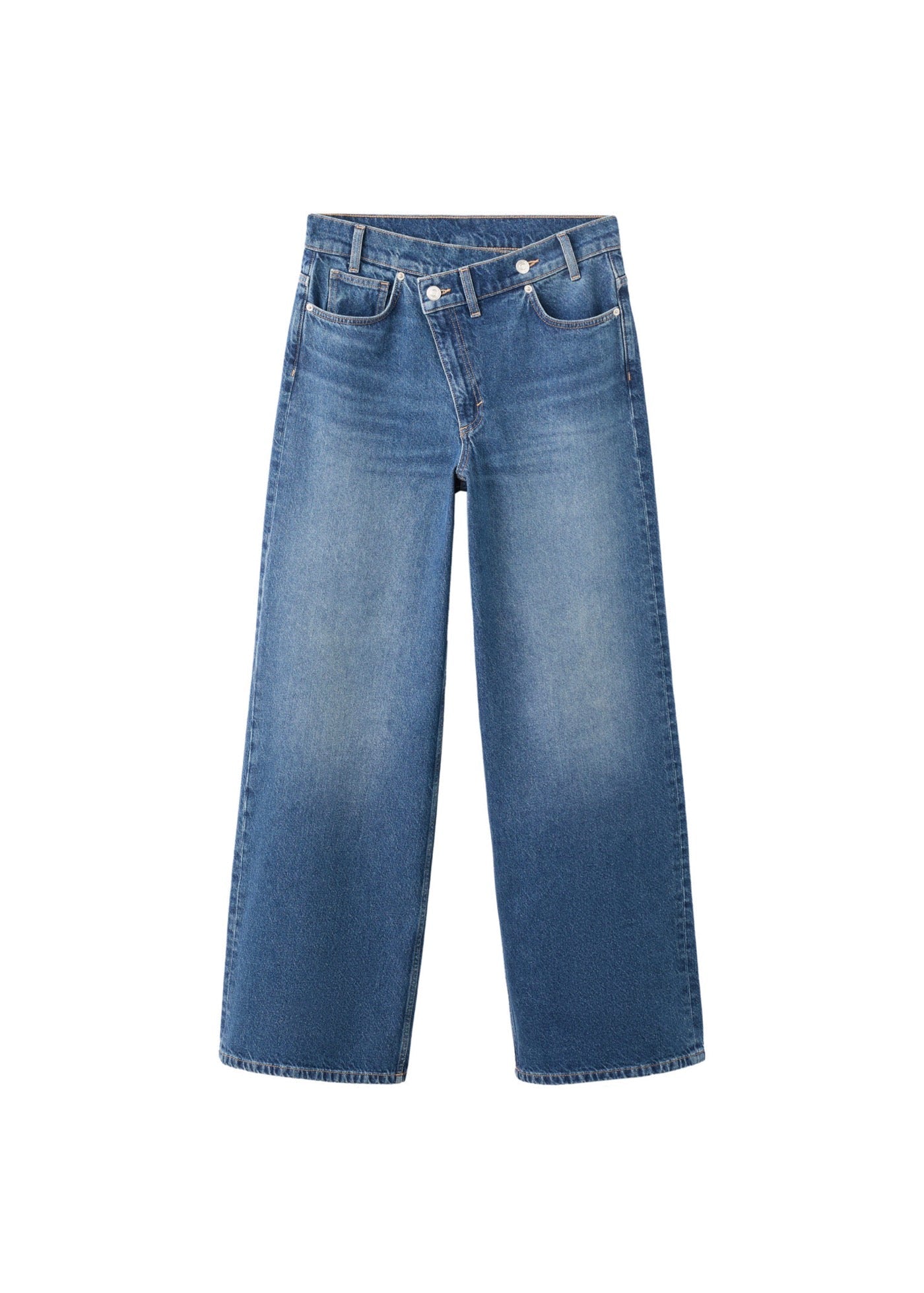 Jean Large Taille Croisée Normale