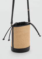 Petit Sac Seau En Raphia