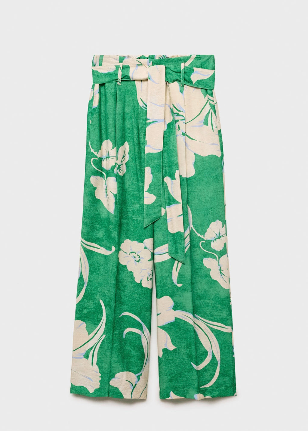 Pantalon Imprimé Ceinture