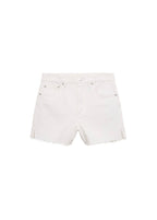 Short En Jean Bas Effiloché