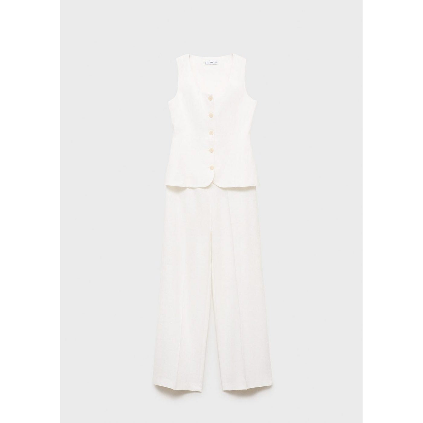 Combinaison En Lin Style Tailleur