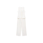 Combinaison En Lin Style Tailleur