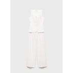 Combinaison En Lin Style Tailleur