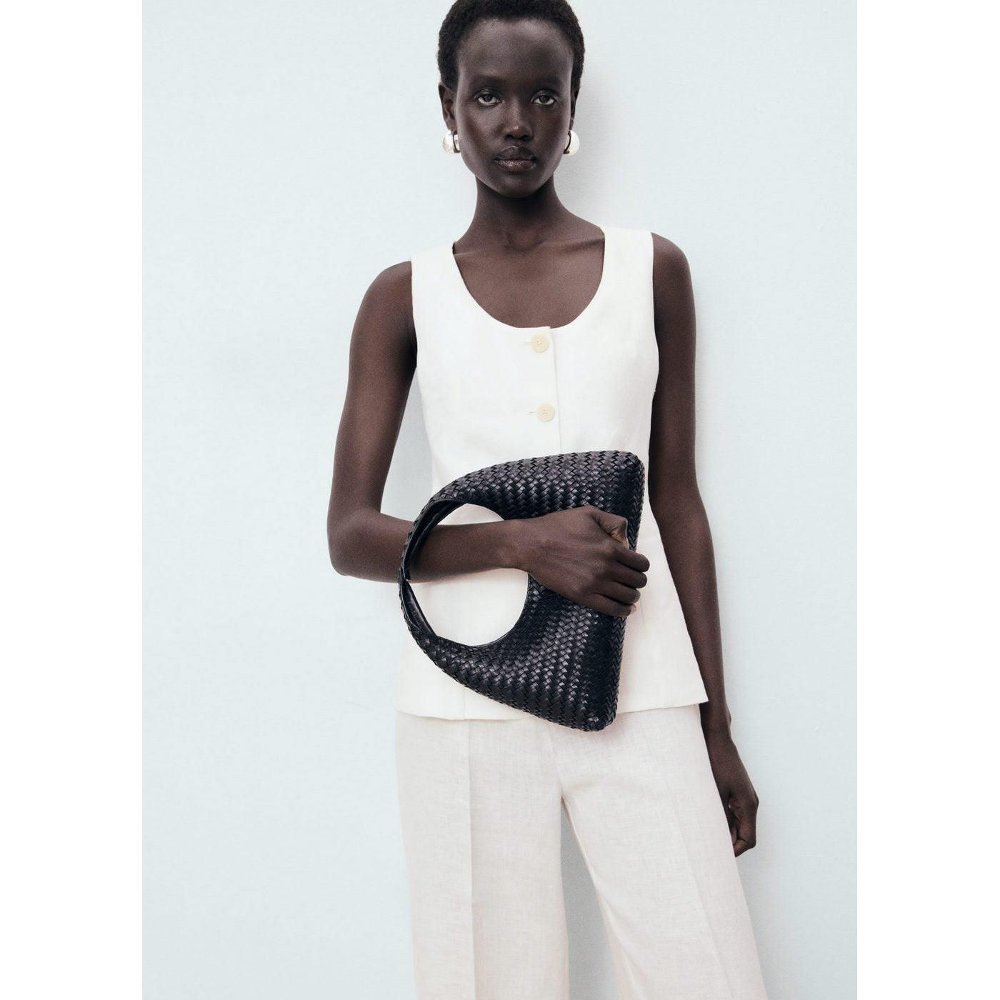 Combinaison En Lin Style Tailleur