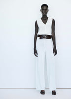 Pantalon Maille Ajourée