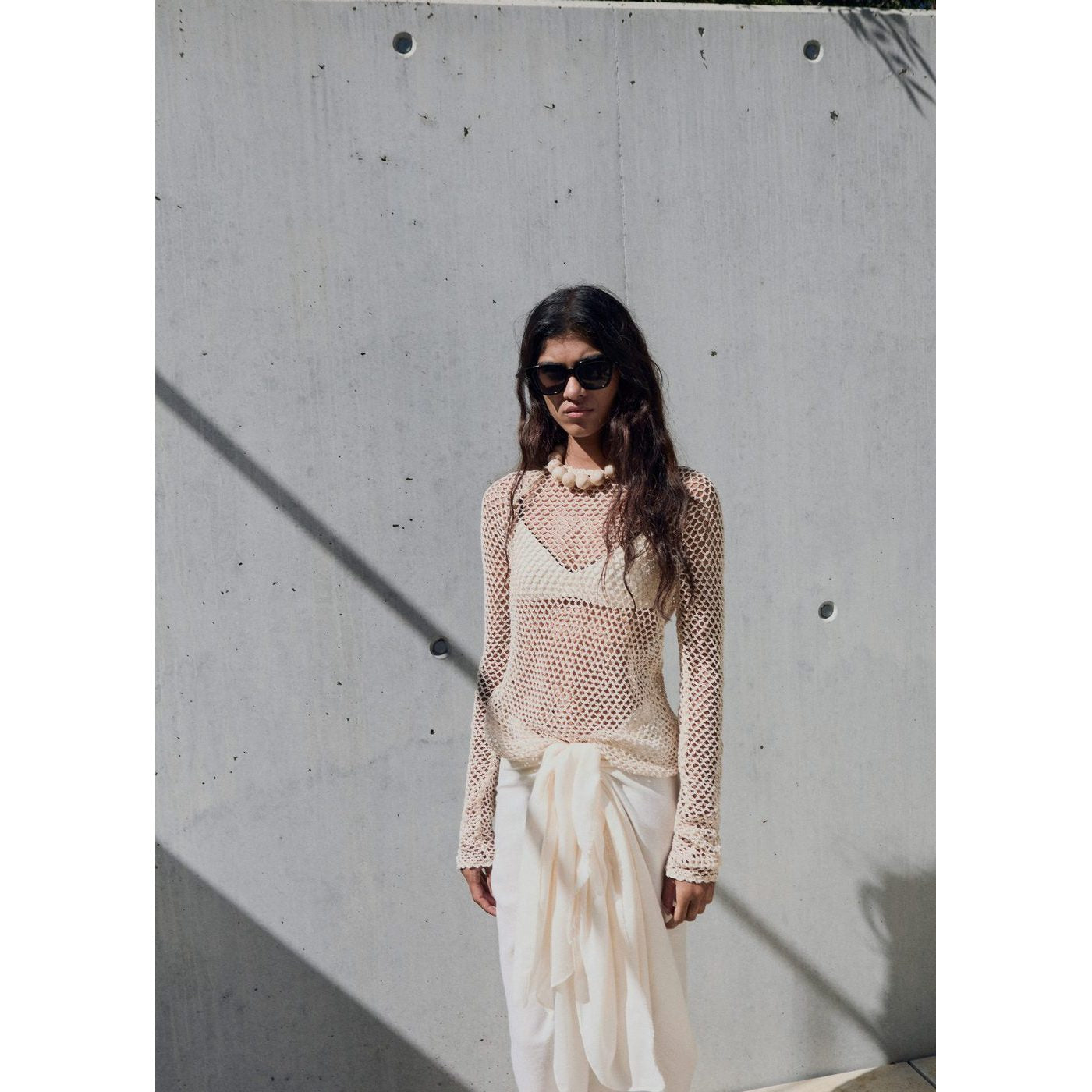 Pull Crochet Manches Longues