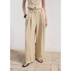 Pantalon De Costume Droit Taille Normale