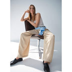 Pantalon De Costume Droit Taille Normale