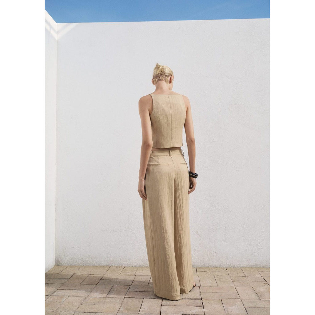 Pantalon De Costume Droit Taille Normale