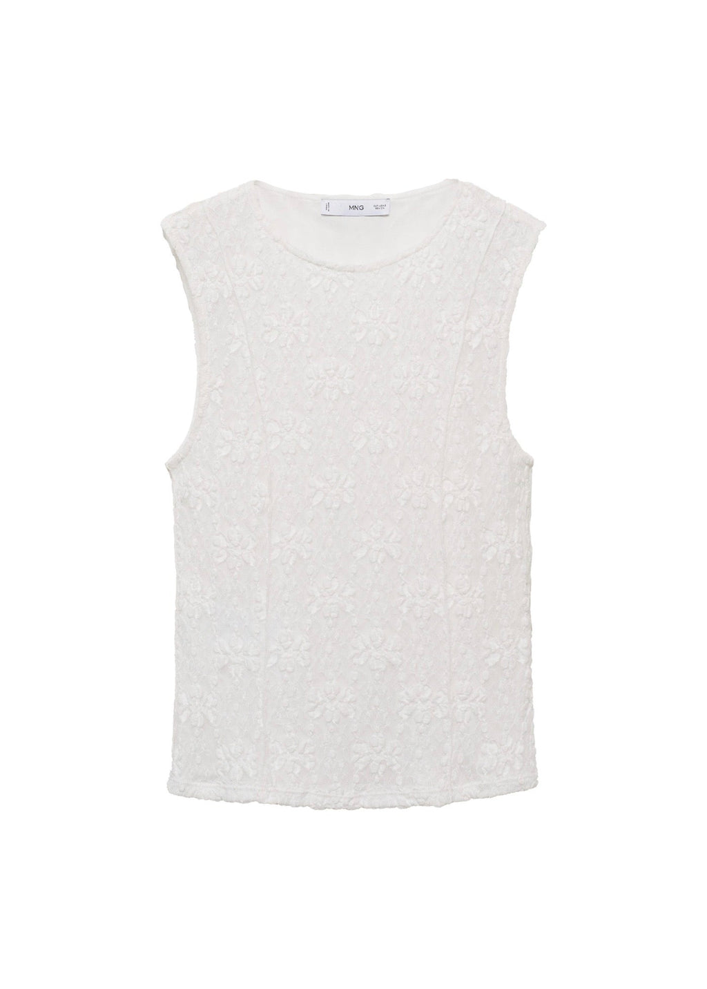 T-Shirt Bretelles Dentelle