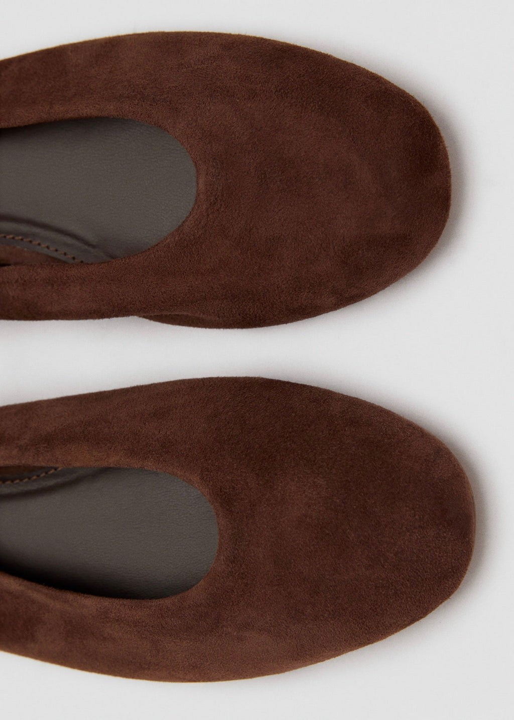 Ballerines Cuir Daim