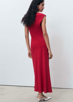 Robe Midi Froncée