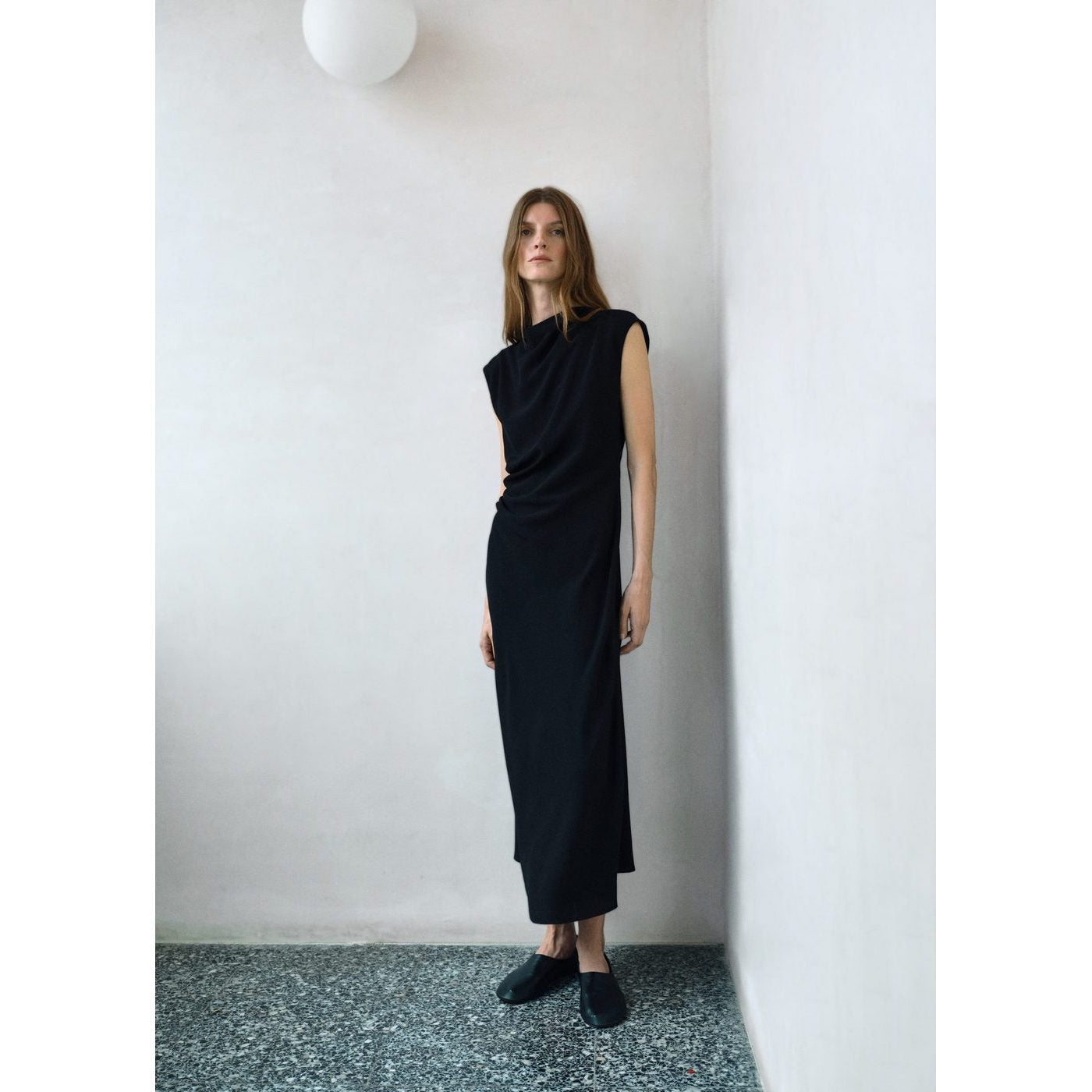 Robe Midi Froncée