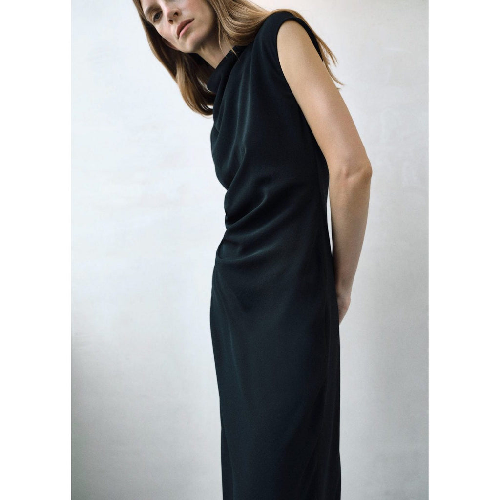 Robe Midi Froncée