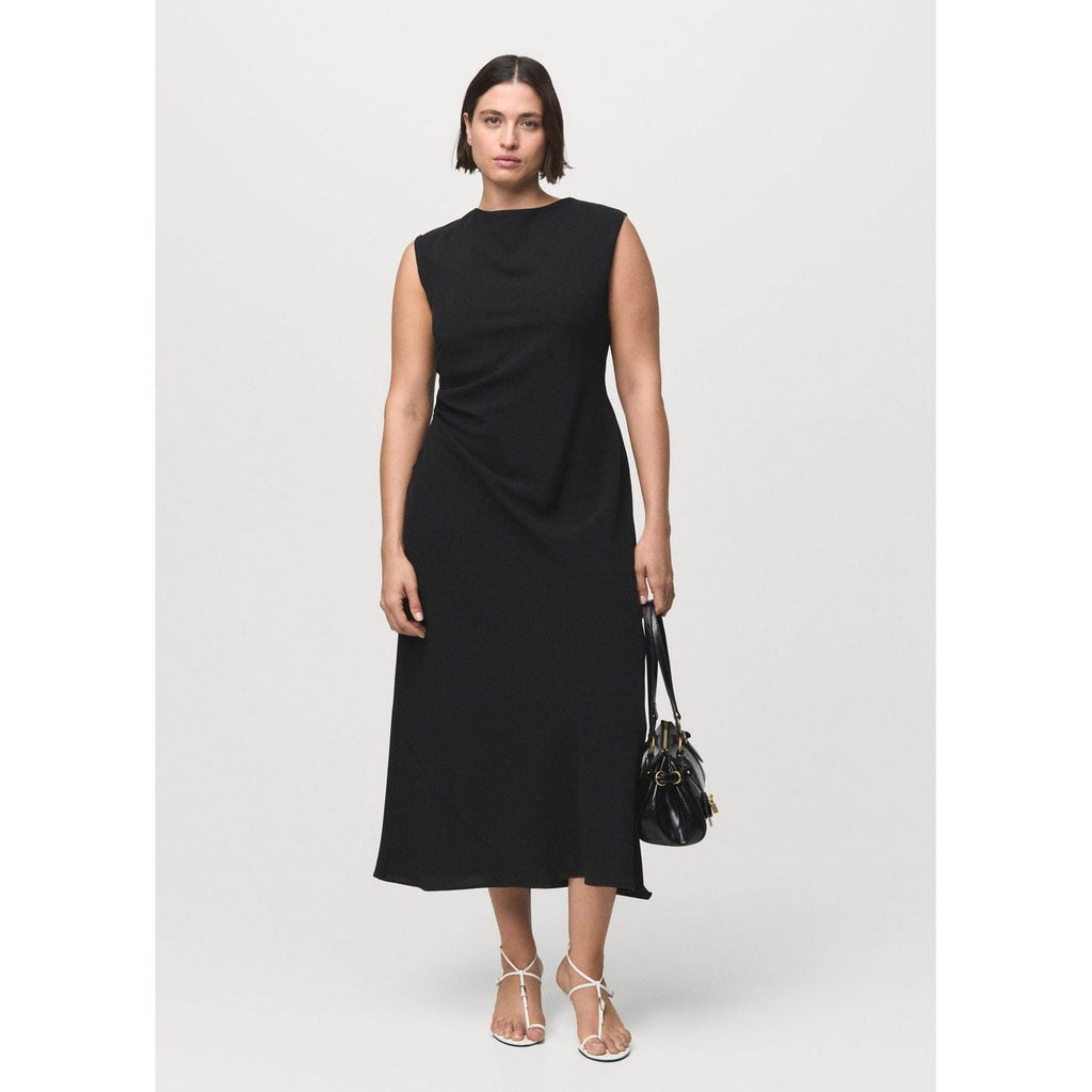 Robe Midi Froncée