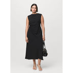 Robe Midi Froncée