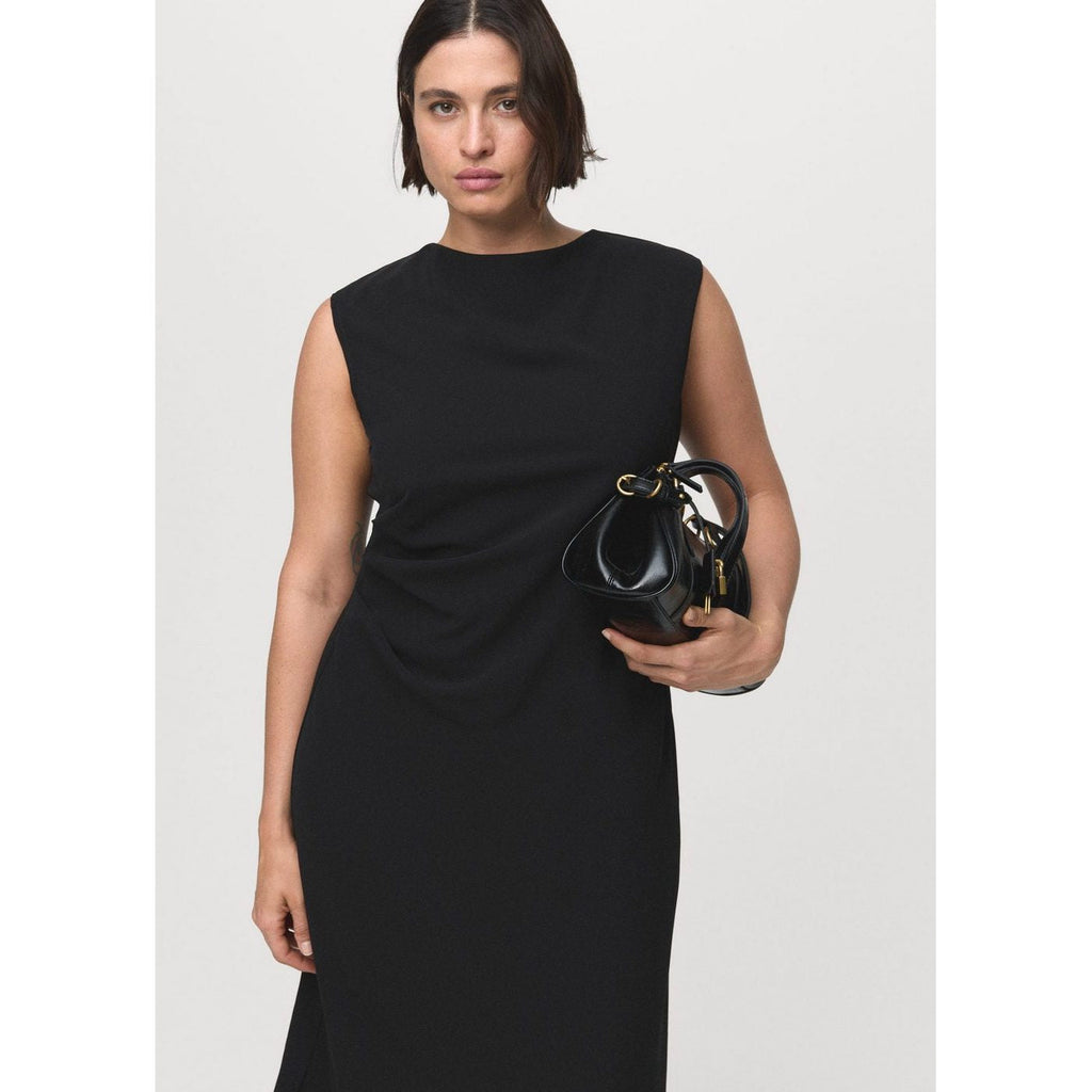 Robe Midi Froncée