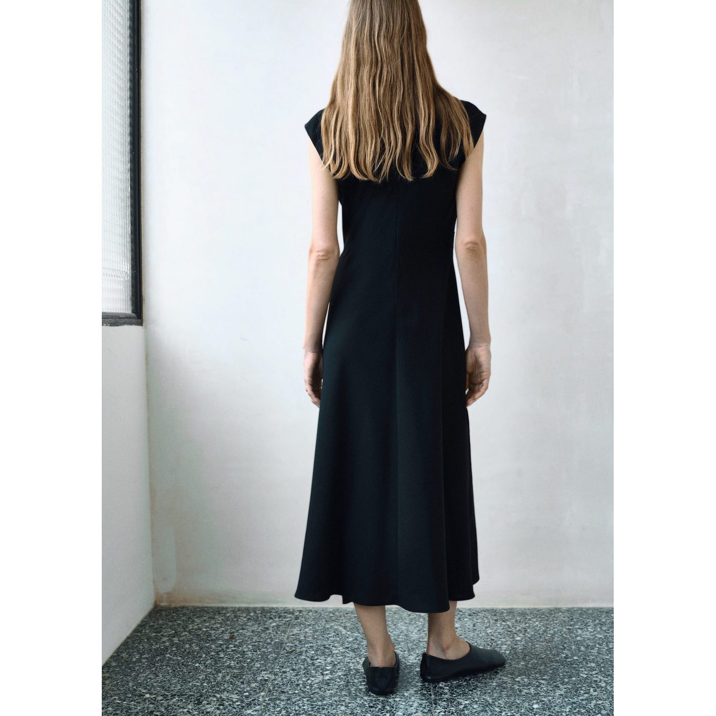 Robe Midi Froncée