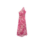 Robe Asymétrique En Imprimé Animal