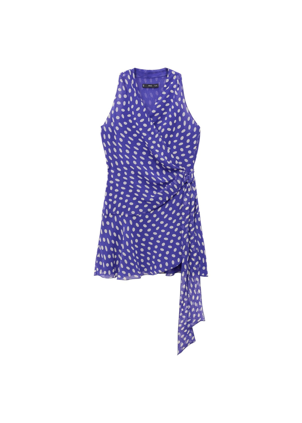 Robe Cache-Cs_x0001_Ur À Pois