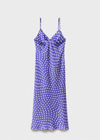 Robe Satinée Pois
