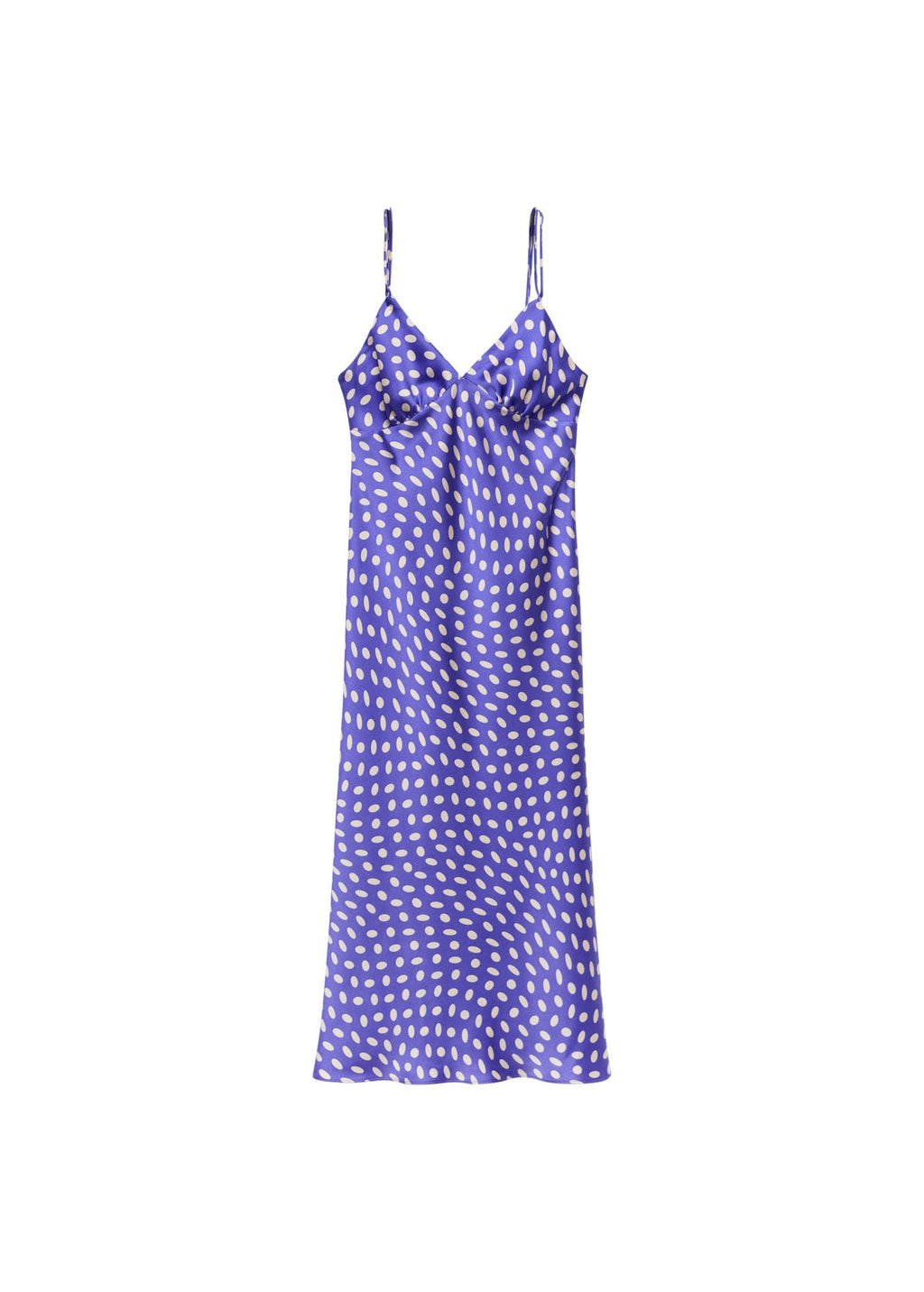 Robe Satinée Pois