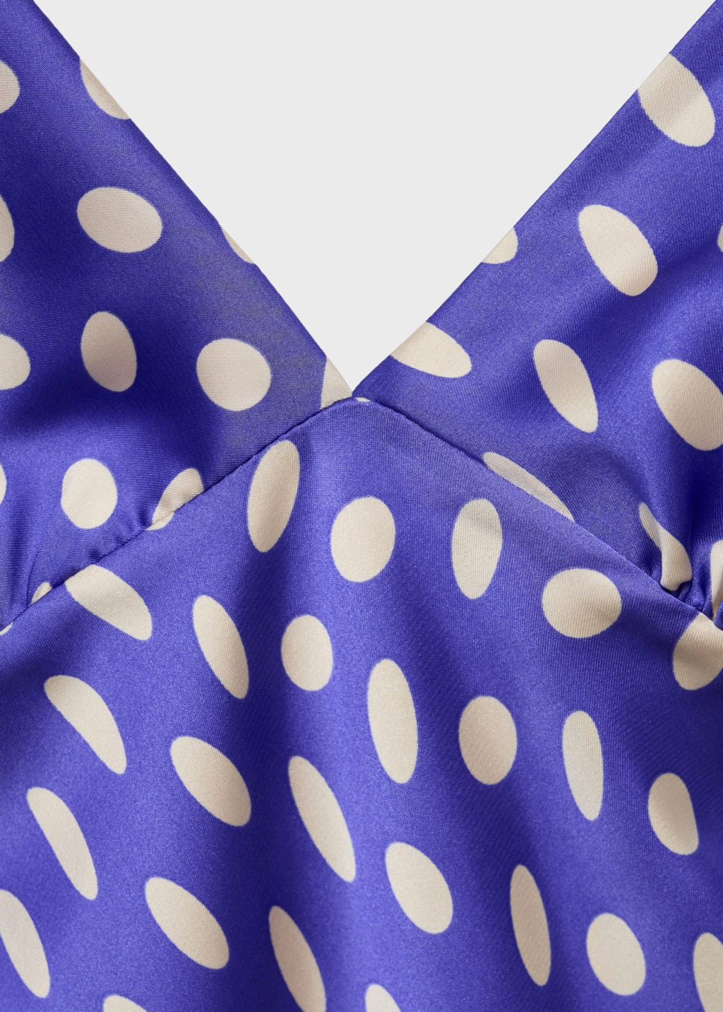 Robe Satinée Pois