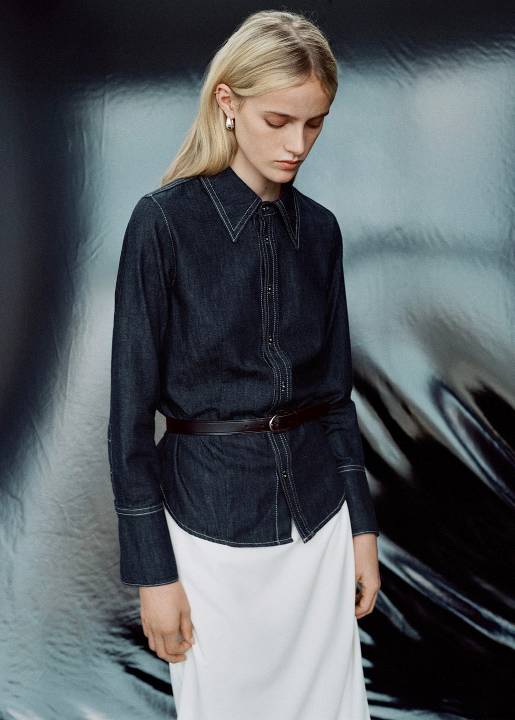 Chemise Denim Coutures