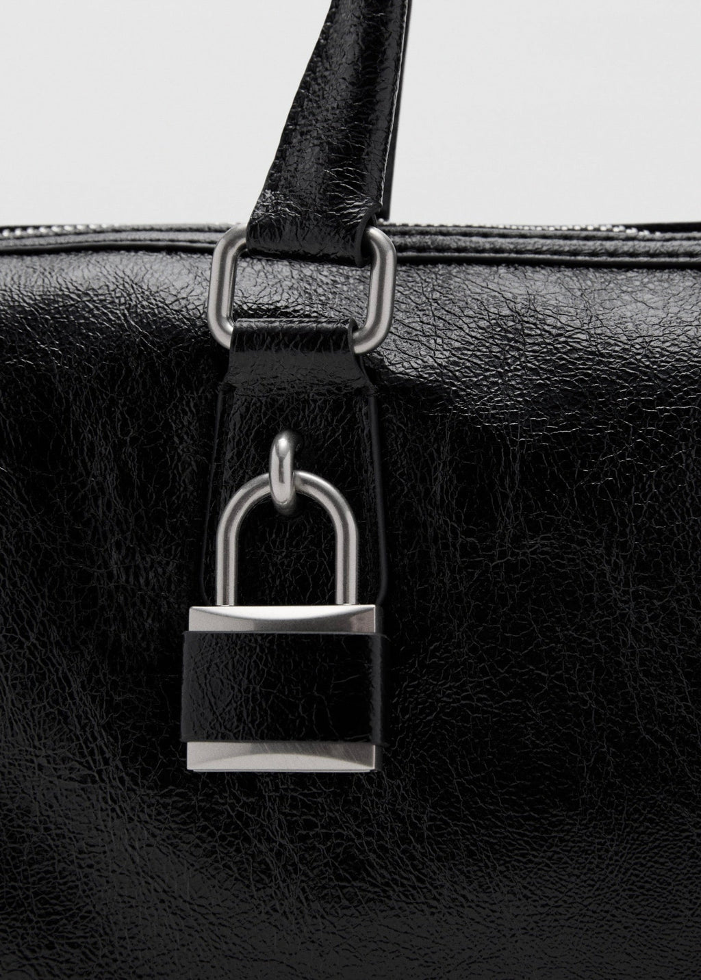 Sac Avec Anses Finition Brillante