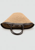 Grand Sac Double Anse Fibre Naturelle