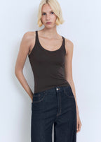 Top Coton Bretelles