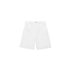 Bermuda En Jean Droit Taille Haute
