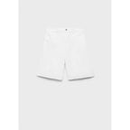 Bermuda En Jean Droit Taille Haute