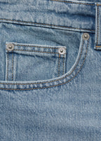 Short En Jean Bas Effiloché