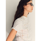 T-Shirt Détails Brodés