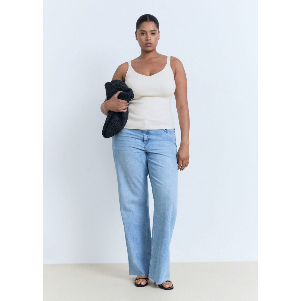 Top Maille Col V