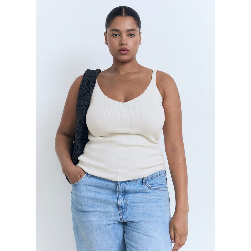 Top Maille Col V