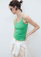 Top Maille Col V