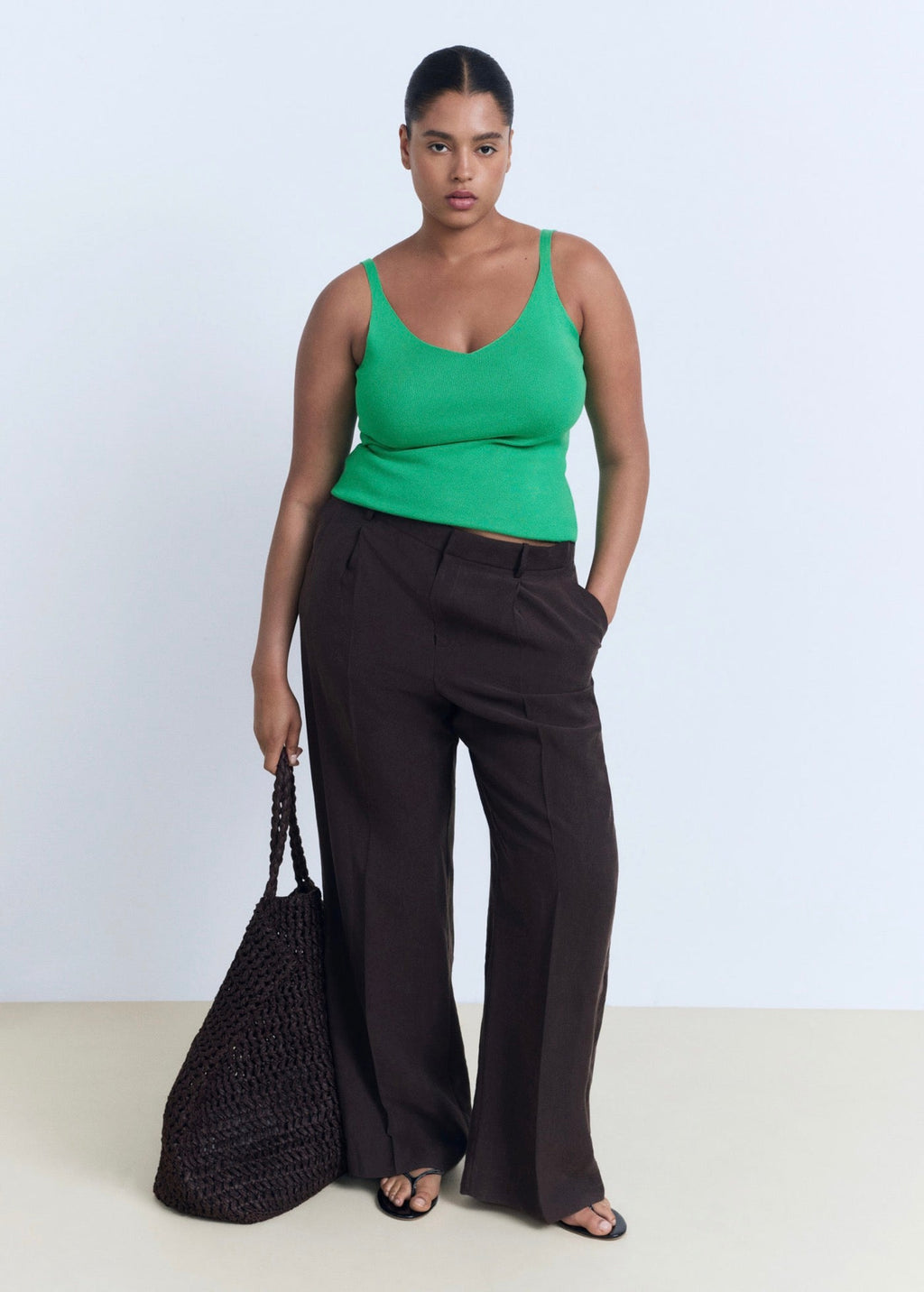 Top Maille Col V