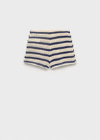 Short En Crochet À Rayures