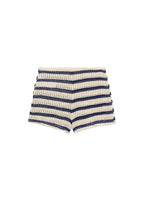 Short En Crochet À Rayures