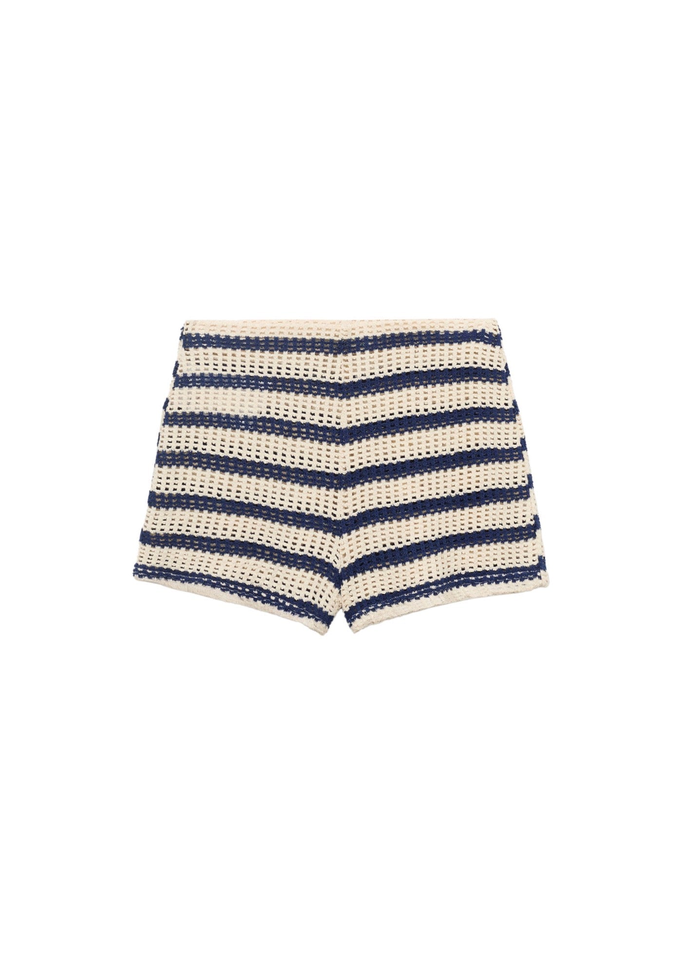 Short En Crochet À Rayures