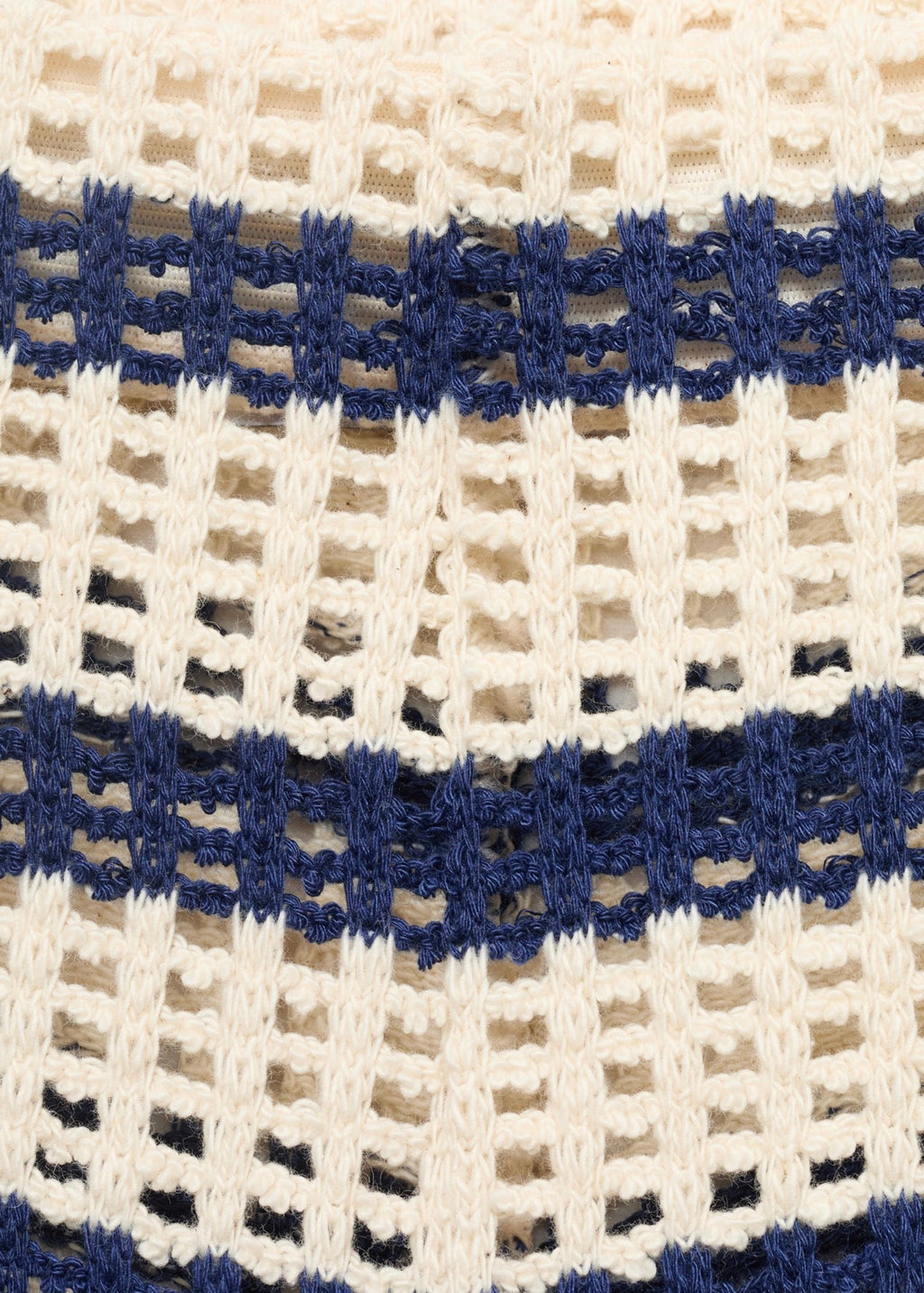 Short En Crochet À Rayures