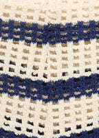 Short En Crochet À Rayures
