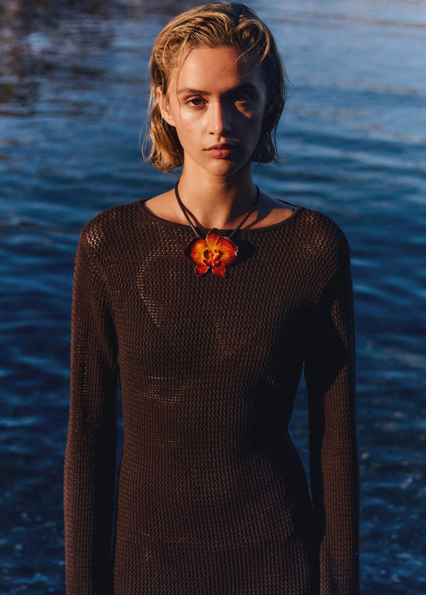 Robe Crochet Dos Nu